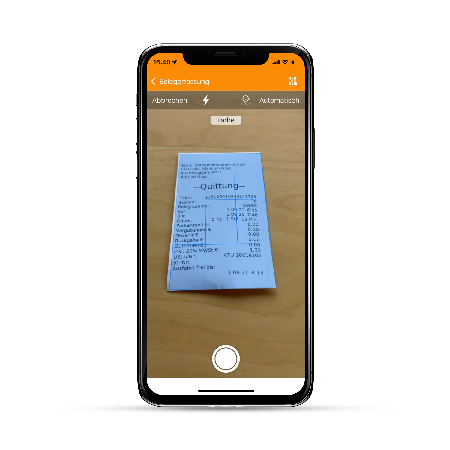 Dokumente scannen mit der datenstrom App für iOS & Android